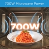Midea MMOP01MZ-BK Microwave, Black