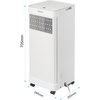 Midea MPPA-07CRN7-QB6(A) Portable Air Conditioner - 7,000 BTUs