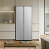 Fridgemaster MS83430ES American Fridge Freezer, Silver, E Rated,  Non-Plumbed