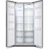 Fridgemaster MS83430ES American Fridge Freezer, Silver, E Rated,  Non-Plumbed