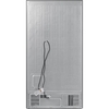 Fridgemaster MS91520DES American Fridge Freezer, Silver, E Rated,  Non-Plumbed