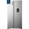 Fridgemaster MS91520DES American Fridge Freezer, Silver, E Rated,  Non-Plumbed
