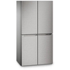Liebherr Msdd9012 American Fridge Freezer,  Non-Plumbed, Stainless Steel, D Rated