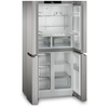 Liebherr Msdd9012 American Fridge Freezer,  Non-Plumbed, Stainless Steel, D Rated
