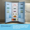 Fridgemaster MTL55242E Tall Larder Fridge, White, E Rated