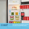 Fridgemaster MTM48120ES Static Fridge Freezer, 80/20, Silver, E Rated