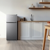 Fridgemaster MTM48120ES Static Fridge Freezer, 80/20, Silver, E Rated