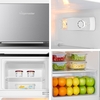 Fridgemaster MTM48120ES Static Fridge Freezer, 80/20, Silver, E Rated