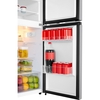 Fridgemaster MTM48120ES Static Fridge Freezer, 80/20, Silver, E Rated