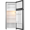 Fridgemaster MTM48120ES Static Fridge Freezer, 80/20, Silver, E Rated