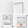 Fridgemaster MTZ55153E Static Tall Freezer, White, E Rated