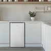 Fridgemaster MUZ4860E Static Under Counter Freezer, White, E Rated
