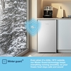 Fridgemaster MUZ4860E Static Under Counter Freezer, White, E Rated