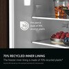 AEG NAB7A181EC Frost Free Built-In Freezer, Fixed Hinge, E Rated