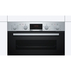 Bosch NBS533BS0B Series 4 Built-Under Electric Double Oven, Stainless Steel, A Rated