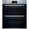 Bosch NBS533BS0B Series 4 Built-Under Electric Double Oven, Stainless Steel, A Rated