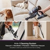  NEC520BK Cordless Vacuum Cleaner, Purple