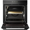 DeLonghi NKM 17 NL NDG Built-In Electric Single Oven, Black, A+ Rated