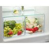 AEG NSC6L18ZES Low Frost Integrated Fridge Freezer, Sliding Hinge, 70/30, White, E Rated