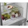 AEG NSC7N18ZES No Frost Integrated Fridge Freezer, Sliding Hinge, 70/30, E Rated