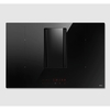 Elica NT-ALPHA-BA 78cm Vented Induction Hob, Ducted/Recirculating Ventilation, Black, A Rated