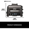 Ninja OG850UK Woodfire Pro XL Electric BBQ Grill & Smoker, Black
