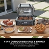 Ninja OG850UK Woodfire Pro XL Electric BBQ Grill & Smoker, Black