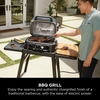 Ninja OG901UK Black & Blue Woodfire Pro Connect XL Electric BBQ Grill & Smoker
