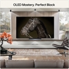 LG OLED65C66LB.AEK 65" OLED Smart Television, 4K Ultra HD, in bright and dark rooms, F Rated