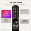 LG OLED83C66LB.AEK 83" OLED evo Smart Television, 4K Ultra HD, Black, D Rated