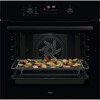 AEG OS6PB50AK Built-In Electric Single Oven with Pyrolytic Cleaning, Black, A+ Rated