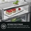 AEG OSC7C181DF No Frost Integrated Fridge Freezer, Fixed Hinge, 70/30, D Rated