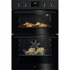 AEG OU5NP20B Built-In Electric Double Oven, Black, A Rated
