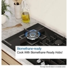 Bosch PBP6B2K60 Series 2 4 Burner Gas Hob, White