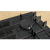 Bosch PNP6B6K40 Series 4 4 Burner Gas Hob, Black