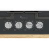 Bosch PPP6A6I40 Series 6 59cm 4 Burner Gas Hob, Black