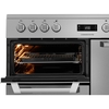 Leisure PR90C530X Cuisinemaster Pro 90cm Ceramic Range Cooker, Stainless Steel, A Rated