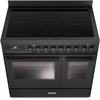 DeLonghi PRO 965 TIMAA 90cm Induction Range Cooker, Grey, A Rated