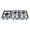 Smeg PS9062 Classic 90cm 5 Burner Gas Hob, Stainless Steel