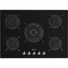 Smeg PV375N Classic 72cm 5 Burner Gas Hob, Black