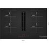 Bosch PVQ81AH26E Series 6 80cm Vented Hob, Black, B Rated