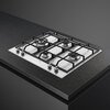 Smeg PX364L Classic 60cm 4 Burner Gas Hob, Stainless Steel