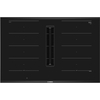 Bosch PXX875D67E Serie 8 82cm Induction Hob with Extractor, Black, B Rated