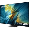 Samsung QE55S95FATXXU 55" OLED Smart Television, 4K Ultra HD, Black, G Rated