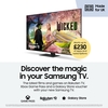 Samsung QE75QN95DATXXU QN95D 75" Flagship Neo QLED 4K HDR Smart TV, 4K Ultra HD, Black, F Rated