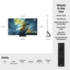 Samsung QE77S95FATXXU 77" OLED Smart Television, 4K Ultra HD, Black, F Rated