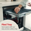 Sharp QW-NA1FF45D6W-EN Dishwasher, 16 Place Settings, White, D Rated
