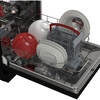 Sharp QW-NA1FF47D3M2-EN Dishwasher, 13 Place Settings, D Rated