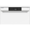 Sharp QW-NA1FF47D3W2-EN Dishwasher, 13 Place Settings, White, D Rated