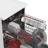 Sharp QW-NA1FF47D3W2-EN Dishwasher, 13 Place Settings, White, D Rated